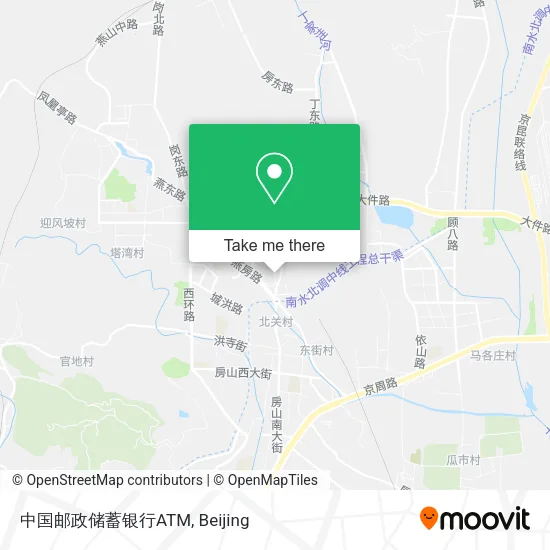 中国邮政储蓄银行ATM map