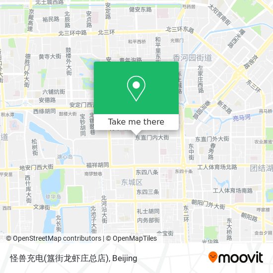 怪兽充电(簋街龙虾庄总店) map