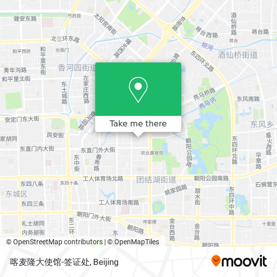 喀麦隆大使馆-签证处 map