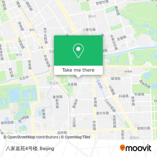 八家嘉苑4号楼 map