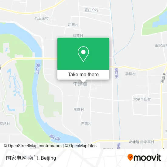 国家电网-南门 map