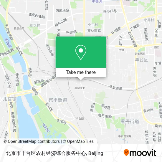 北京市丰台区农村经济综合服务中心 map
