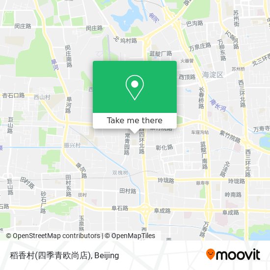 稻香村(四季青欧尚店) map