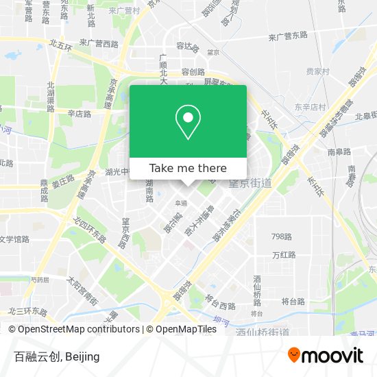 百融云创 map