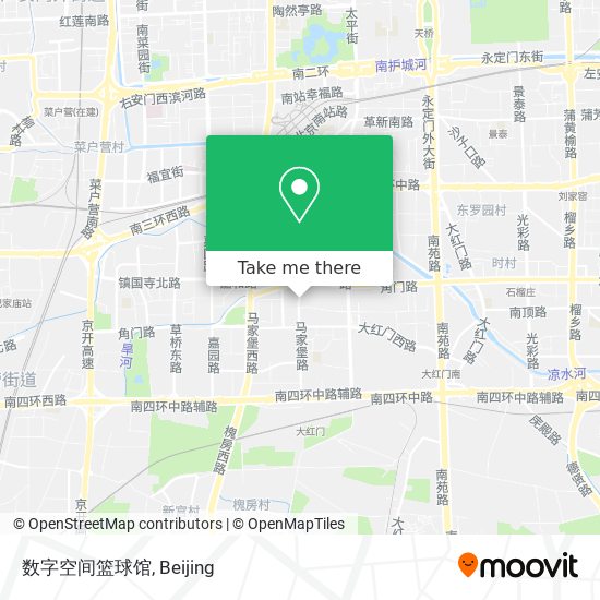 数字空间篮球馆 map