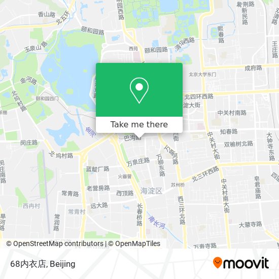 68内衣店 map