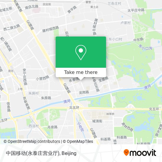 中国移动(永泰庄营业厅) map