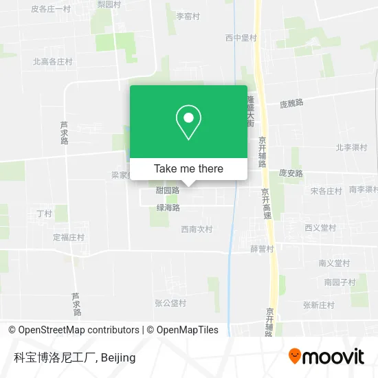 科宝博洛尼工厂 map