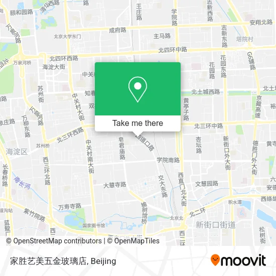 家胜艺美五金玻璃店 map