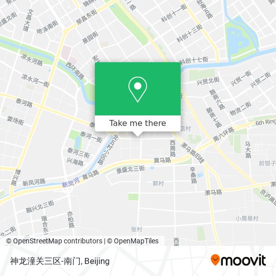 神龙潼关三区-南门 map