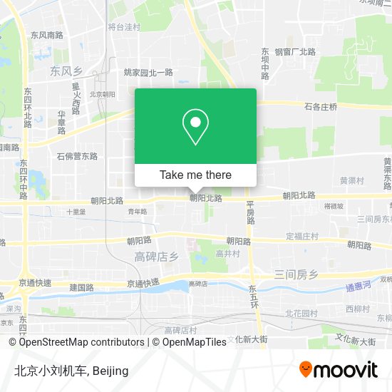 北京小刘机车 map