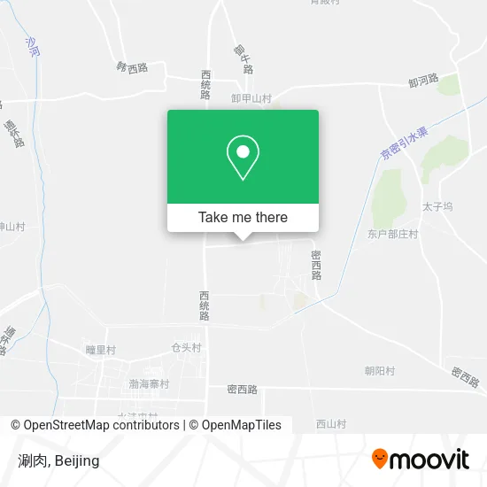 涮肉 map