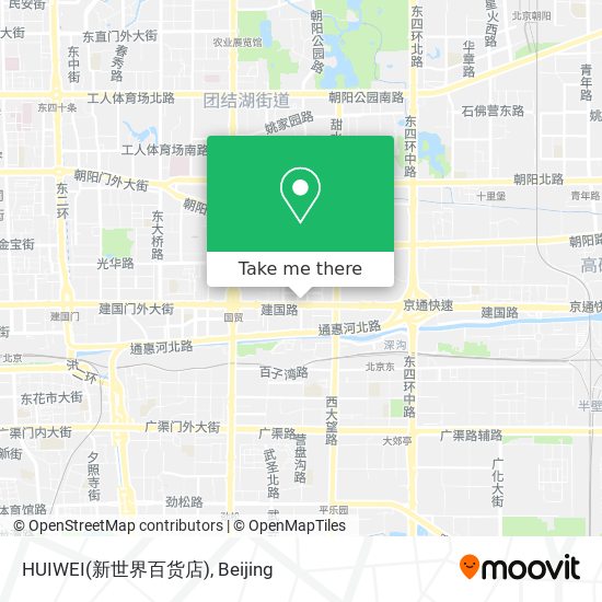 HUIWEI(新世界百货店) map