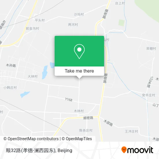 顺32路(孝德-澜西园东) map