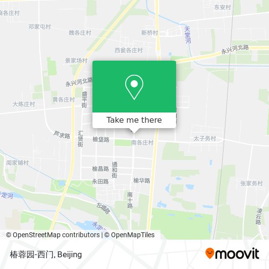 椿蓉园-西门 map