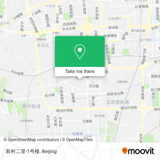 新村二里-1号楼 map