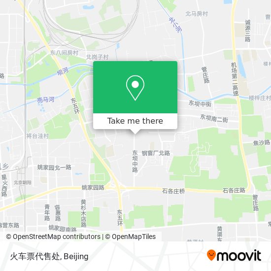 火车票代售处 map