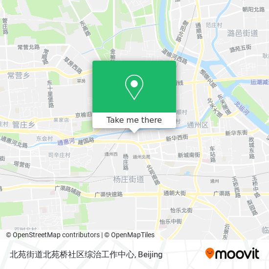 北苑街道北苑桥社区综治工作中心 map
