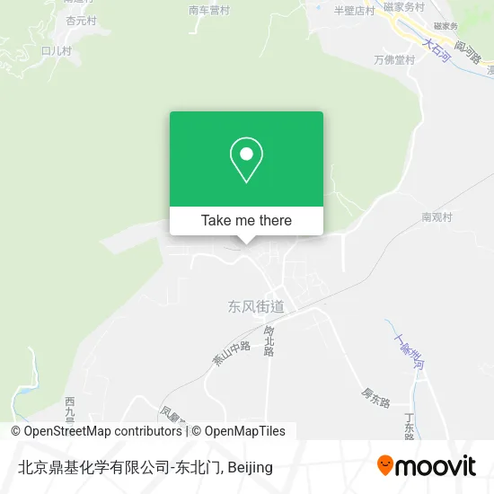 北京鼎基化学有限公司-东北门 map