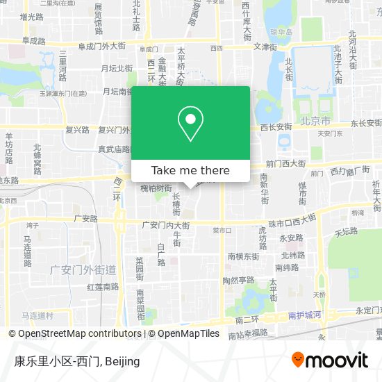 康乐里小区-西门 map