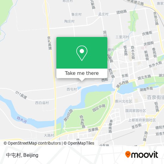 中屯村 map