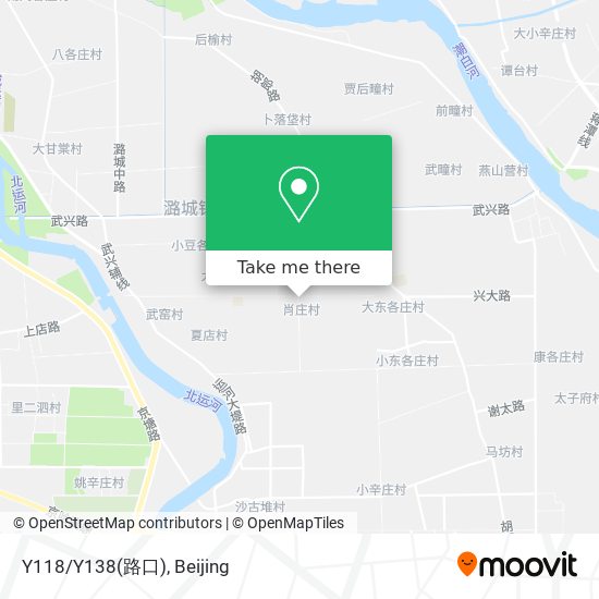 Y118/Y138(路口) map