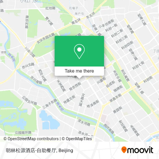 朝林松源酒店-自助餐厅 map