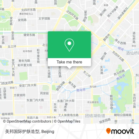 美邦国际护肤造型 map