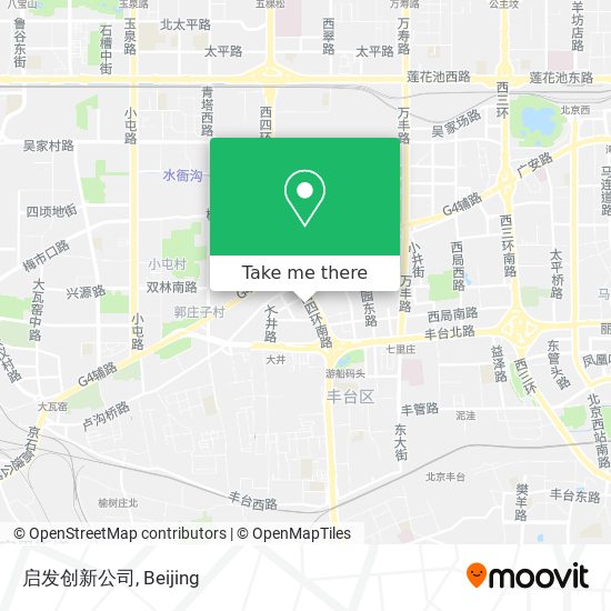 启发创新公司 map