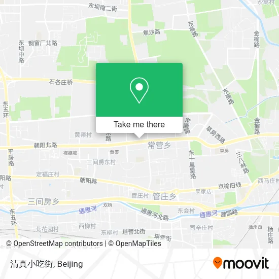 清真小吃街 map