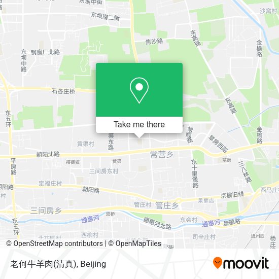 老何牛羊肉(清真) map