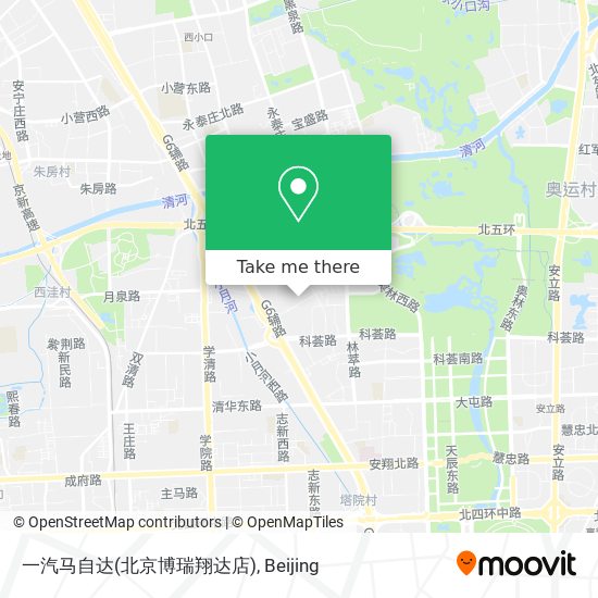 一汽马自达(北京博瑞翔达店) map