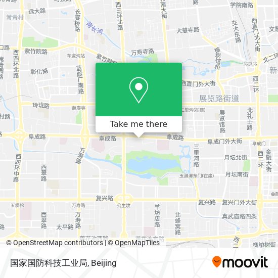国家国防科技工业局 map