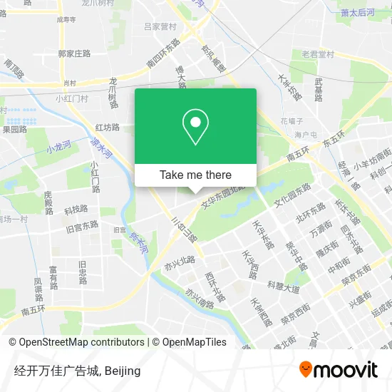 经开万佳广告城 map