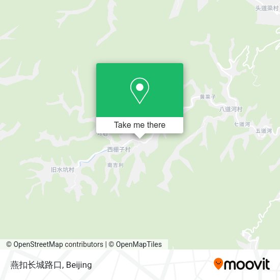 燕扣长城路口 map