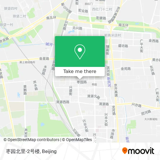 枣园北里-2号楼 map
