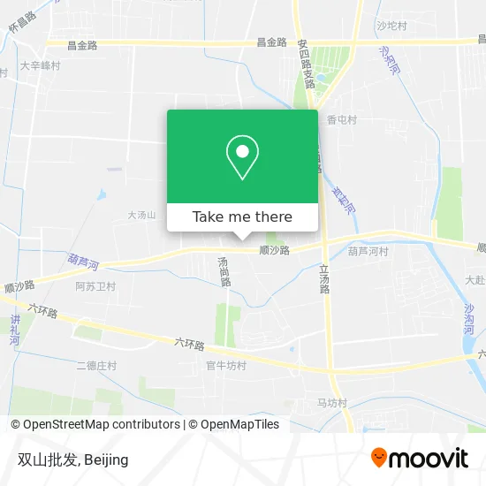 双山批发 map