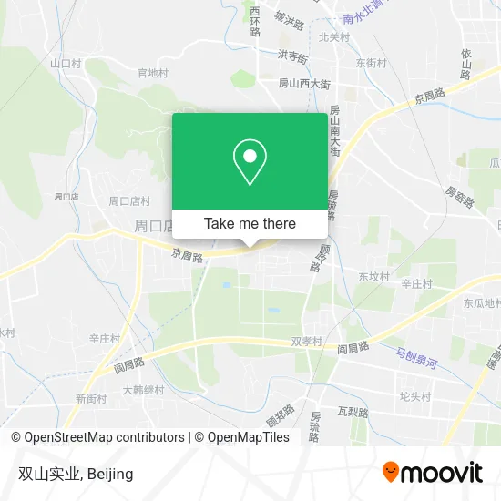 双山实业 map