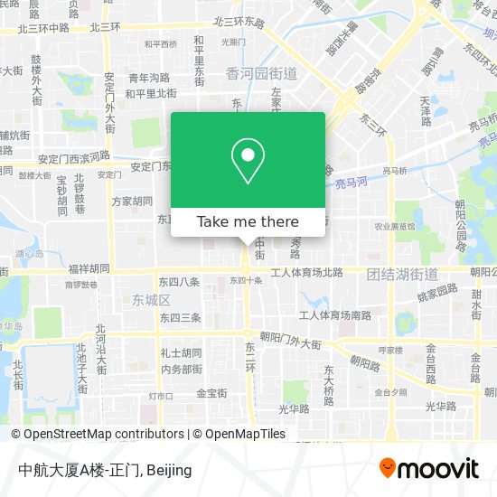 中航大厦A楼-正门 map