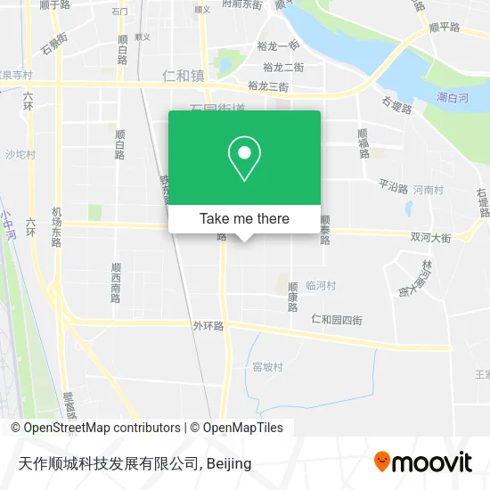 天作顺城科技发展有限公司 map