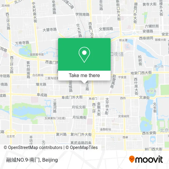 融城NO.9-南门 map