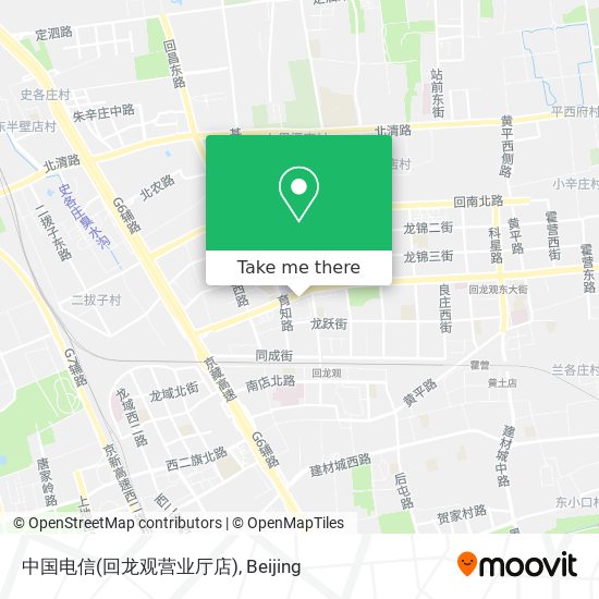 中国电信(回龙观营业厅店) map