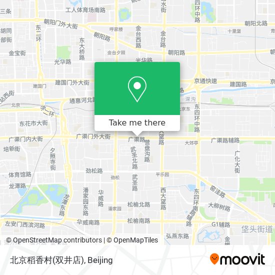 北京稻香村(双井店) map