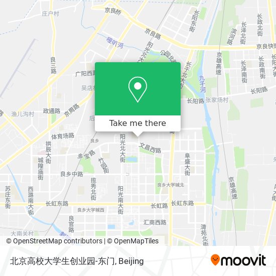 北京高校大学生创业园-东门 map