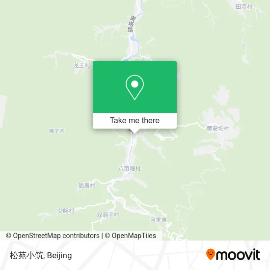 松苑小筑 map