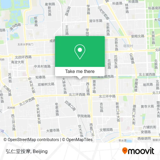 弘仁堂按摩 map