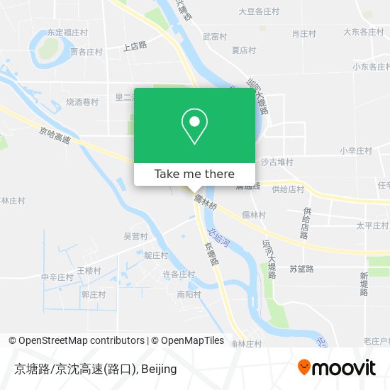 京塘路/京沈高速(路口) map