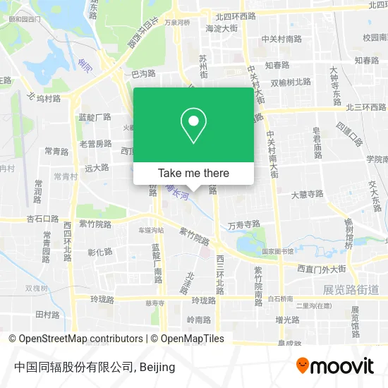 中国同辐股份有限公司 map