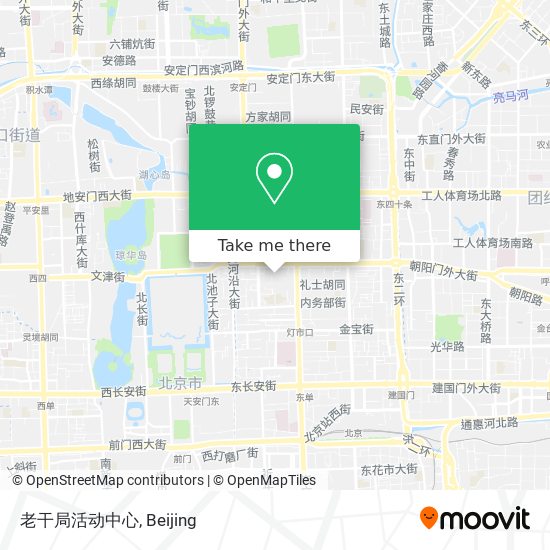 老干局活动中心 map