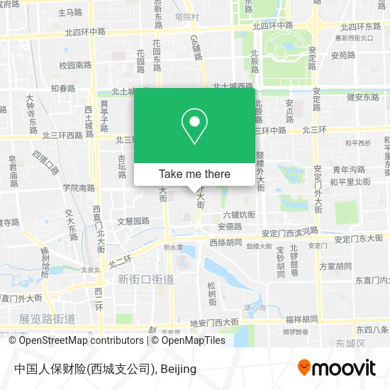 中国人保财险(西城支公司) map